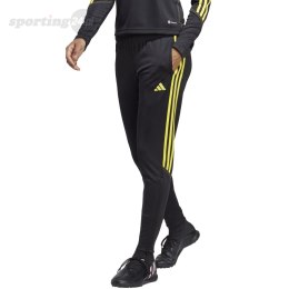 Spodnie damskie adidas Tiro 23 Club Training czarno-żółte IC1602 Adidas