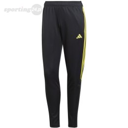 Spodnie damskie adidas Tiro 23 Club Training czarno-żółte IC1602 Adidas