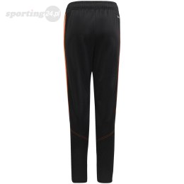 Spodnie dla dzieci adidas Tiro 23 Club Training czarno-pomarańczowe HZ0185 Adidas