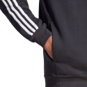 Bluza męska adidas Essentials Fleece 3-Stripes Full-Zip czarna IB4029 Adidas