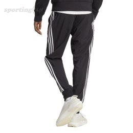 Spodnie męskie adidas Aerorady Essentials Tapered Cuff Woven 3-Stripes czarne IC0041 Adidas