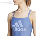 Kostium kąpielowy damski adidas Big Logo niebieski IA3192 Adidas