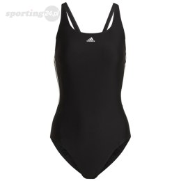Kostium kąpielowy damski adidas Mid 3-Stripes czarny HA5993 Adidas
