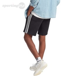 Spodenki męskie adidas Essentials Fleece 3-Stripes czarne IB4026 Adidas