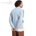 Bluza męska adidas Essentials Fleece 3-Stripes 1/4-Zip błękitna IJ8909 Adidas