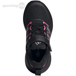Buty dla dzieci adidas FortaRun 2.0 EL K czarno-różowe IG0418 Adidas