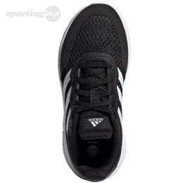 Buty dla dzieci adidas Nebzed Lifestyle Lace Running czarne HQ6144 Adidas