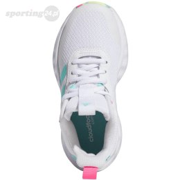 Buty dla dzieci adidas Ownthegame 2.0 biało-niebieskie IF2696 Adidas
