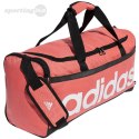 Torba adidas Essentials Linear Duffel Bag Medium koralowa IR9834 Adidas