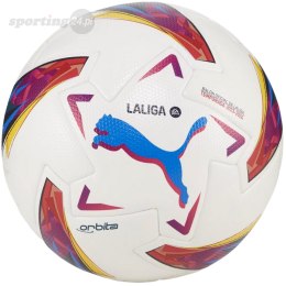 Piłka nożna Puma Orbita LaLiga 1 FIFA Quality biało-czerwono-niebieska 84106 01 Puma