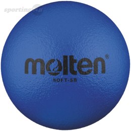 Piłka piankowa Molten 180 mm niebieska SOFT-SB Molten