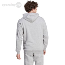 Bluza męska adidas Essentials Fleece 3-Stripes Hoodie szara IJ6474 Adidas