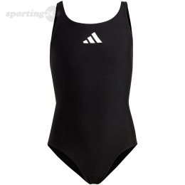 Kostium kąpielowy dla dziewczynki adidas Solid Small Logo czarny HR7477 Adidas