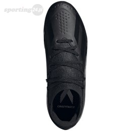Buty piłkarskie dla dzieci adidas X Crazyfast.3 FG czarne ID9355 Adidas