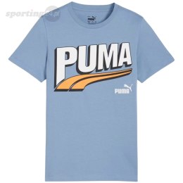 Koszulka dla dzieci Puma ESS+ MID 90s Graphic Tee niebieska 680294 20 Puma