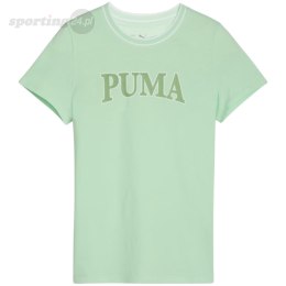 Koszulka dla dzieci Puma Squad Tee miętowa 679387 88 Puma