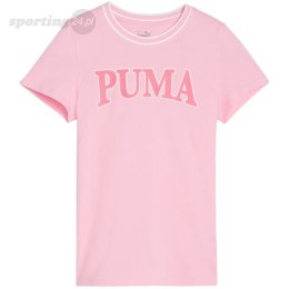 Koszulka dla dzieci Puma Squad Tee różowa 679387 30 Puma