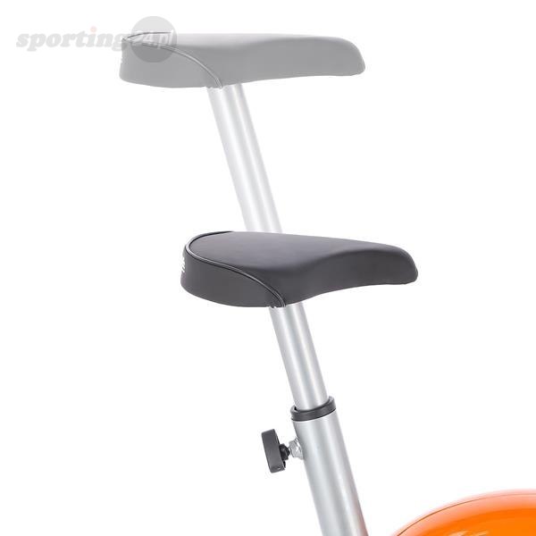 Rower Mechaniczny One Fitness srebno-pomarańczowy RW3011