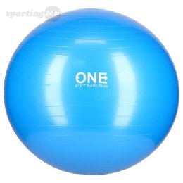 Piłka Gimnastyczna One Fitness 65cm niebieska GB10